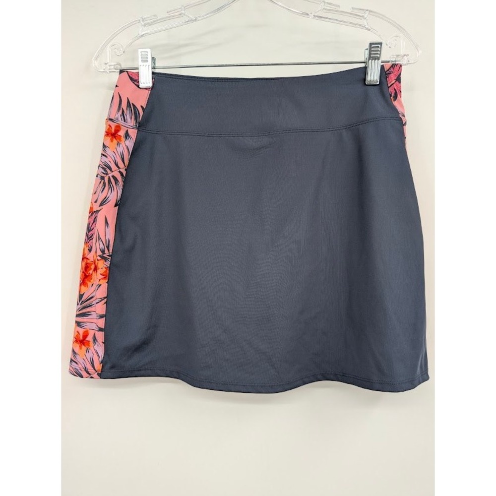 Tommy Bahama Golf‎ Skort Women's S Blue Tropical Floral Pull On Stretch Athletic